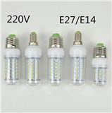30 36 48 56 69 89 102LEDs E14 E27 220V LED Corn light Bulb Replace Compact Fluorescent lamp CFL
