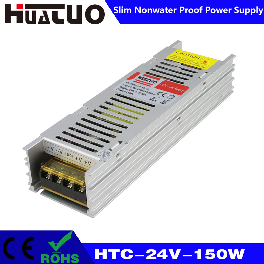 24V-150W constant voltage slim non waterproof LED power supply