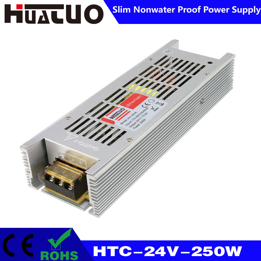 24V-250W constant voltage slim non waterproof LED power supply