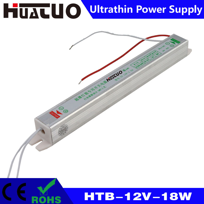 12V-18W constant voltage ultrathin LED power supply