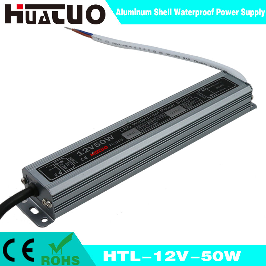 12V-50W constant voltage aluminum shell waterproof LED power supply
