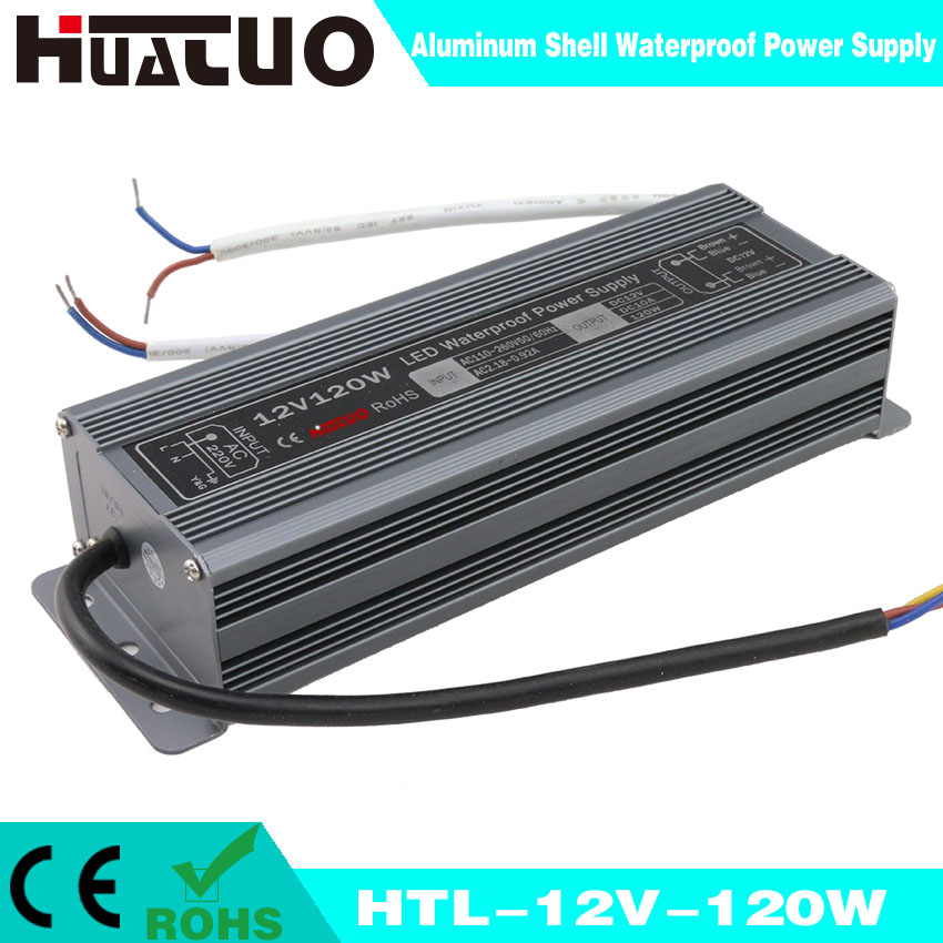 12V-120W constant voltage aluminum shell waterproof LED power supply