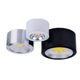 5W 10W Dimmable 2800-7000K COB LED Downlight Round clothing exhibition decorative lighting