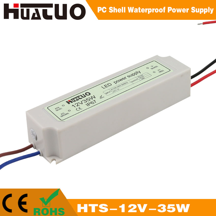 12V-35W constant voltage PC shell waterproof LED power supply