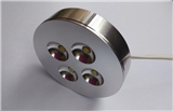 30pcslot High Quality 4W LED Puck light 4x1W Dimmable puck lamp led cabinet lamp 120 Degree AC85-265