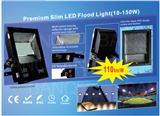 2018Premium 110LM Per Watt Outdoor Stylish Ultra Slim 10W-150W LED Flood Lights Meanwell Driver IP67