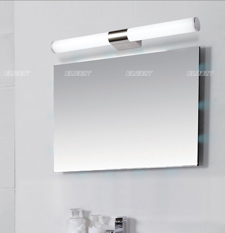 Hot Selling Acrylic Wall Light Round Bathroom Mirror Lamp 10W 46cm