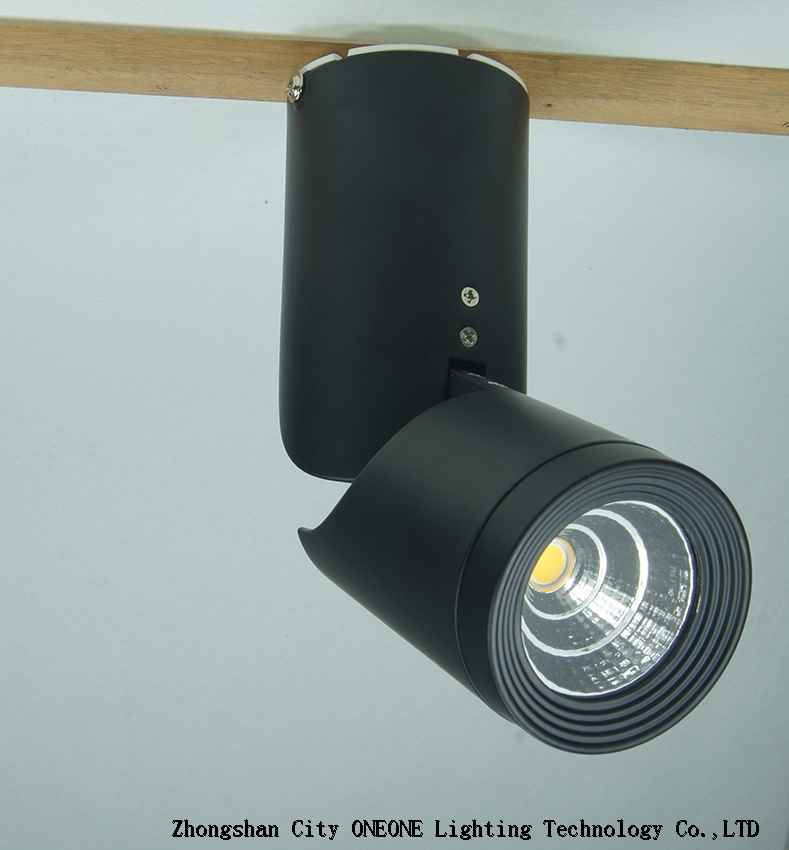 15w rotatable ceiling LED spotlight CREE COB Input AC85-265V