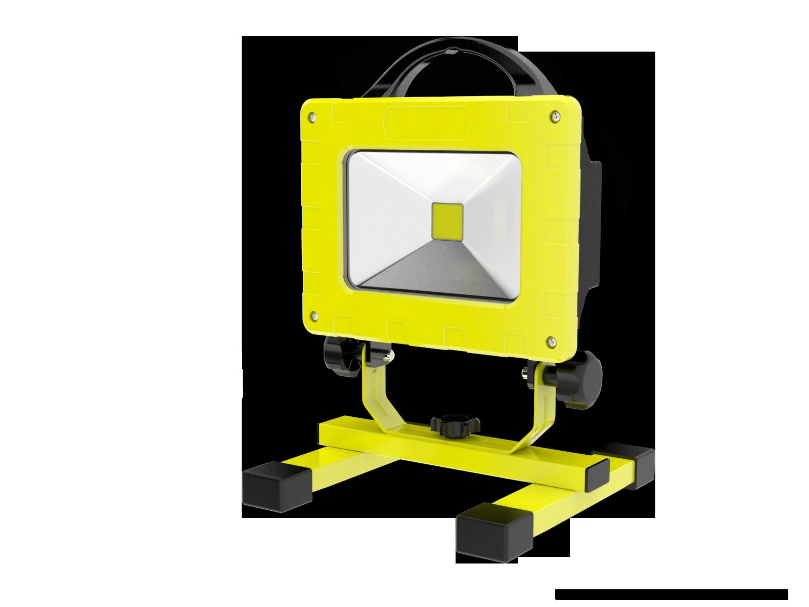 Integrated Flood Light - 10W Rechargeable