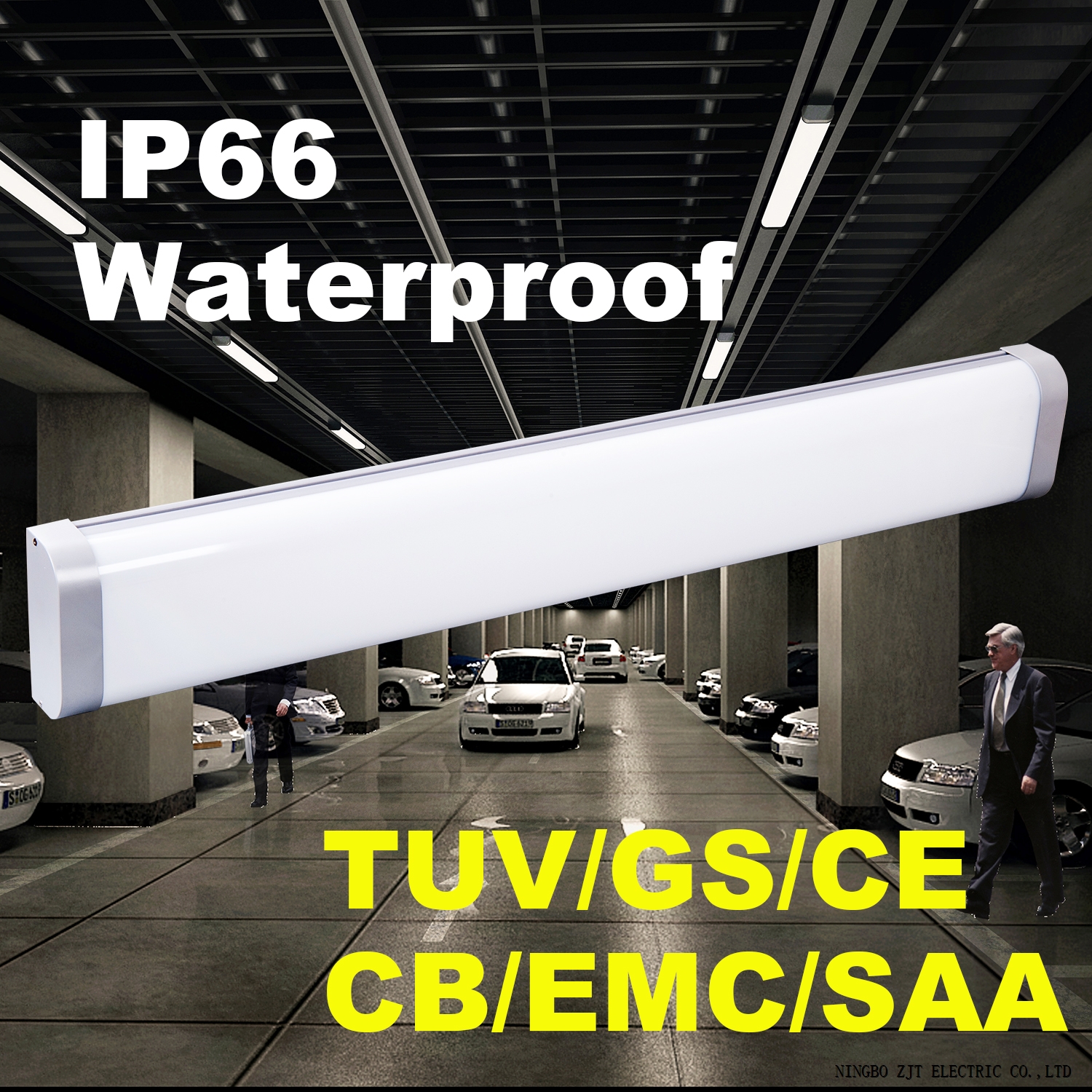 1.2m IP66 LED Waterproof Light With GS CE CB EMC SAA
