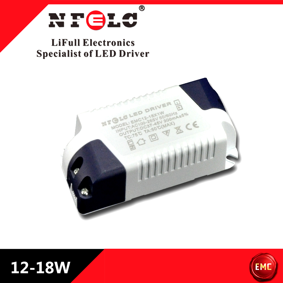 EMC standard LED constant current driver isolated driver 18W