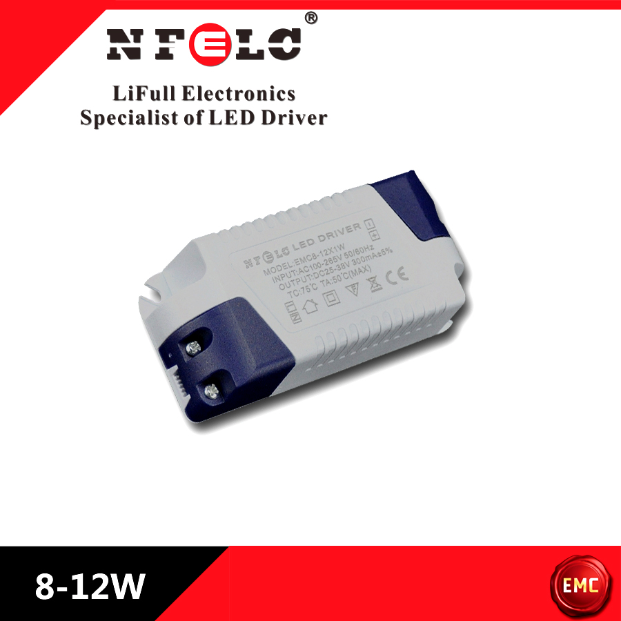 EMC standard LED constant current driver isolated driver 12W