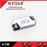CB CE SAA TUV certificate LED constant current driver 4-7W