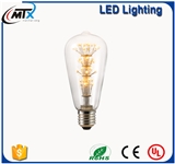 ST64 MTX Starry led bulb 2w energy saving led lighting bulb for sale