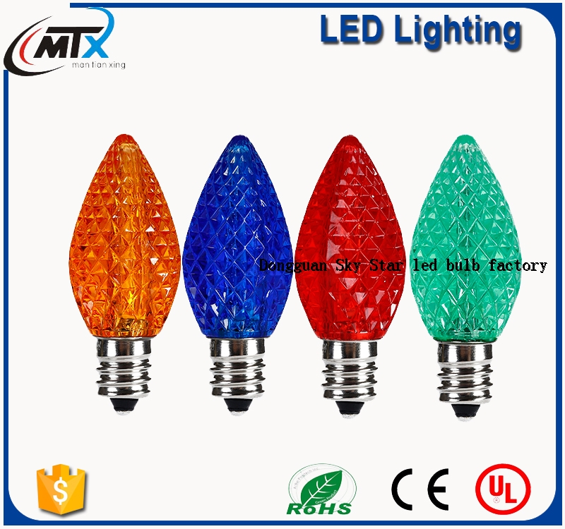 Holiday Lighting Outlet LED Light Diamond MTX-C7C9 String Bulb