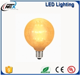 Factory Direct Sale Creative Lighting MTX-G125-S Color Stained LED Light Bulb