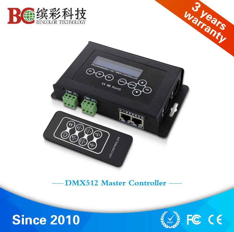 BC-100 High quality DMX512 controller WITH TIMER