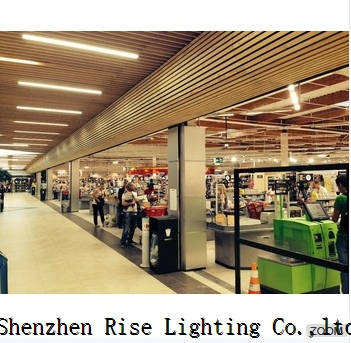 Supermarket 0.6m 20w side lighting angle LED lighting fixtures