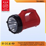 Newest High Quality Tiger Head 2.4v led Rechargeable Flashlight Battery