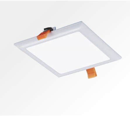 LED panel light 12W remote control square