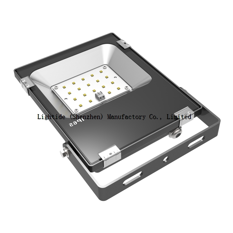 Slim LED Floodlights with 30 watts 3000 lm cETLus Certified