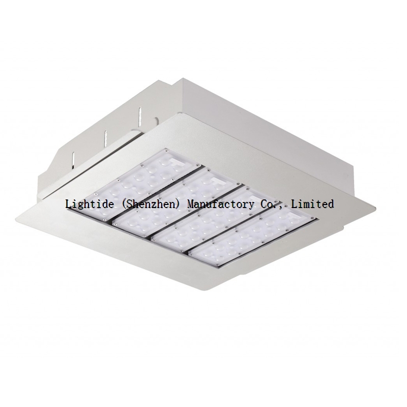 ETL and cETL Certified Recessed 150W LED Canopy Luminaire