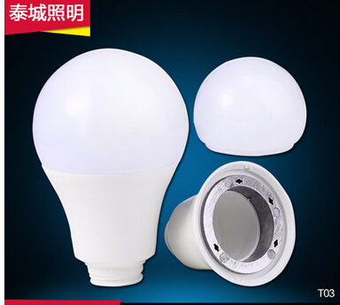 LED270 is a light bulb shell thick plastic die casting aluminum lamp kit T03 A70 9-12W