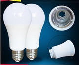 Extended A60 bulb shell conductive plastic plastic aluminum LED lamp kit 9W12W