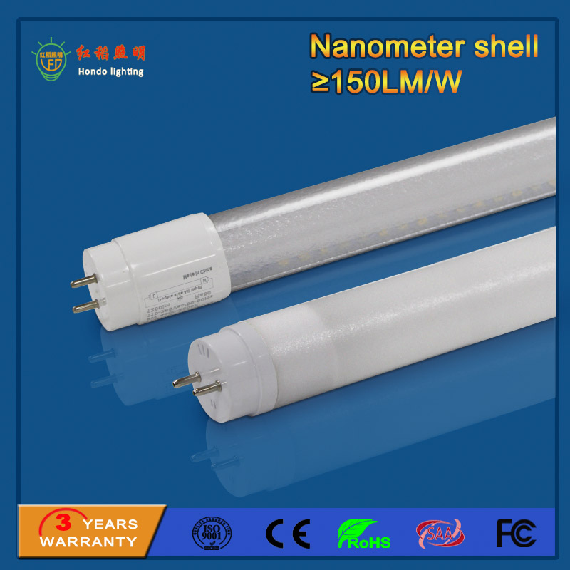 Nanometer 2800-6500k 9W T8 LED Tube for Shop