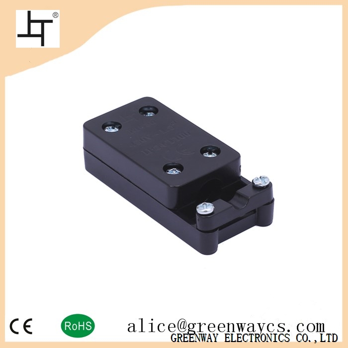White IP54 electric waterproof connector junction box from greenway