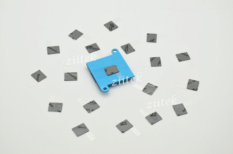gray High Voltage Isolation Heatsink Thermal Pads for LED Flesible strip and LED bar
