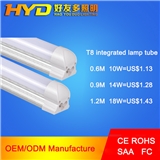 1.2M 20W t8 led tube lamp t8 integrated led tube