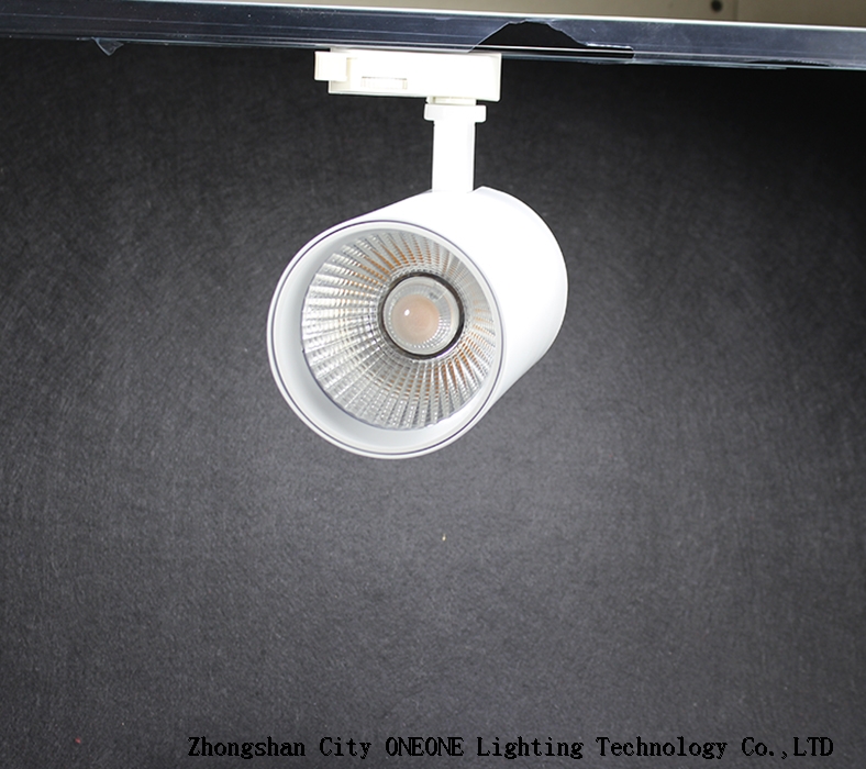 30w native driver integration LED COB track light Philips chip small packing size beautiful design
