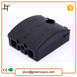 CE ROHS certificate plastic electronic screwless 5 pin push wire connector terminal junction box