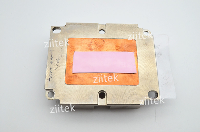 silicone rubber sheet FOR LED panellight Heatsink pink Thermal Conductive Pad