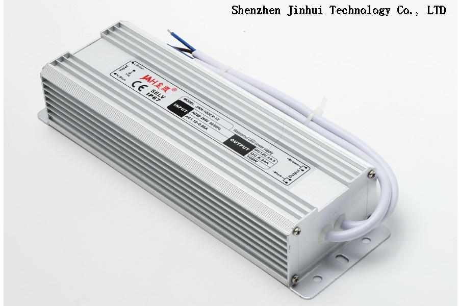 100W Waterproof Power Supply 12V 8.5A CE Certificate LED Drivers Manufacturer