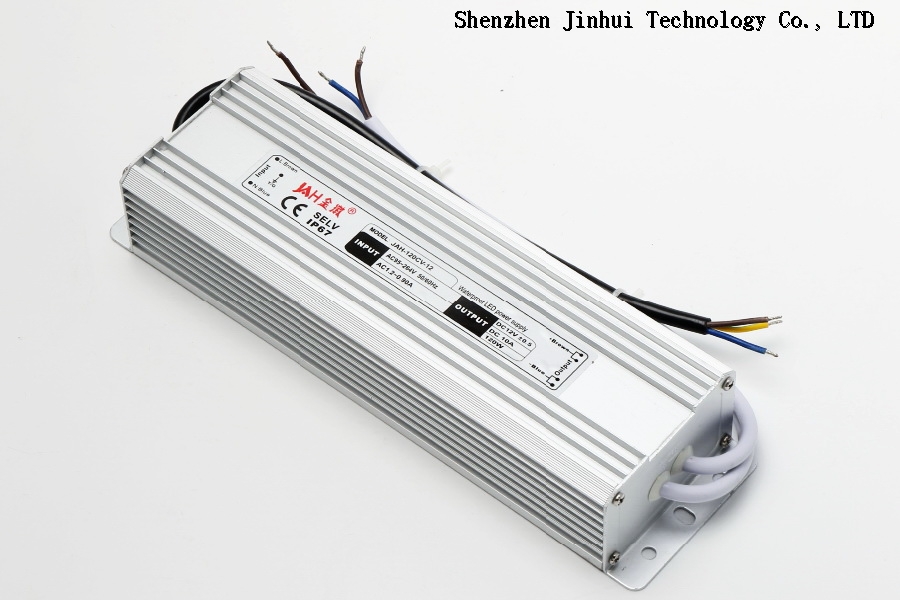 120W Waterproof Power Supply 12V 10A CE Certificate LED Drivers Manufacturer