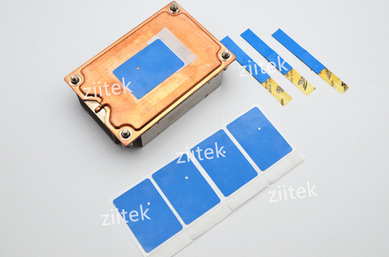 BLUE Thermal Conductive pad 2 W for LED street lamp