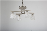 Hot production lamparas in Spain market with crystal lampshade with ceiling lamp