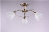 Hot lamparas 2017 ceiling lamp inRussia market with glass shade mordern style
