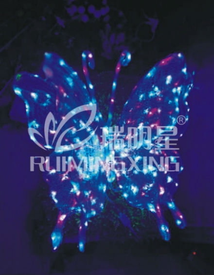 Led modelling butterfly light decorative outdoor RGB from China