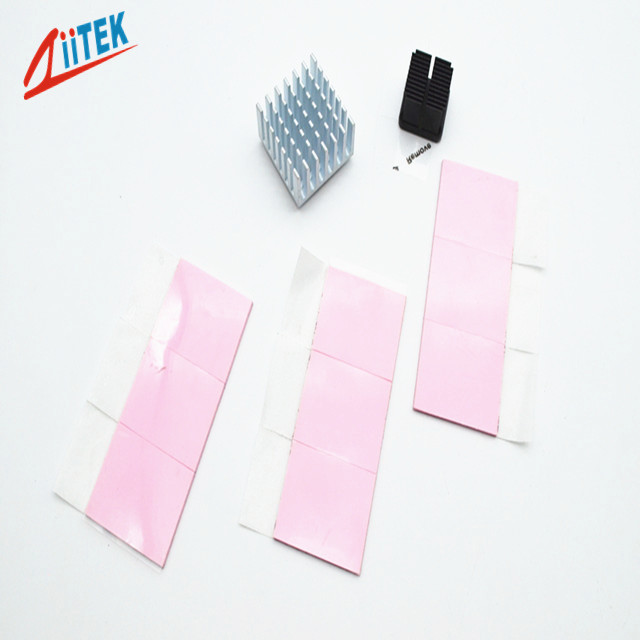 LED lighting soft pink 3W thermal conductive gap pad TIF 100-30-15S