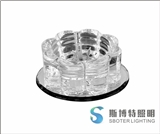 crystal light with no lamps crystal spot light led downlight 3w