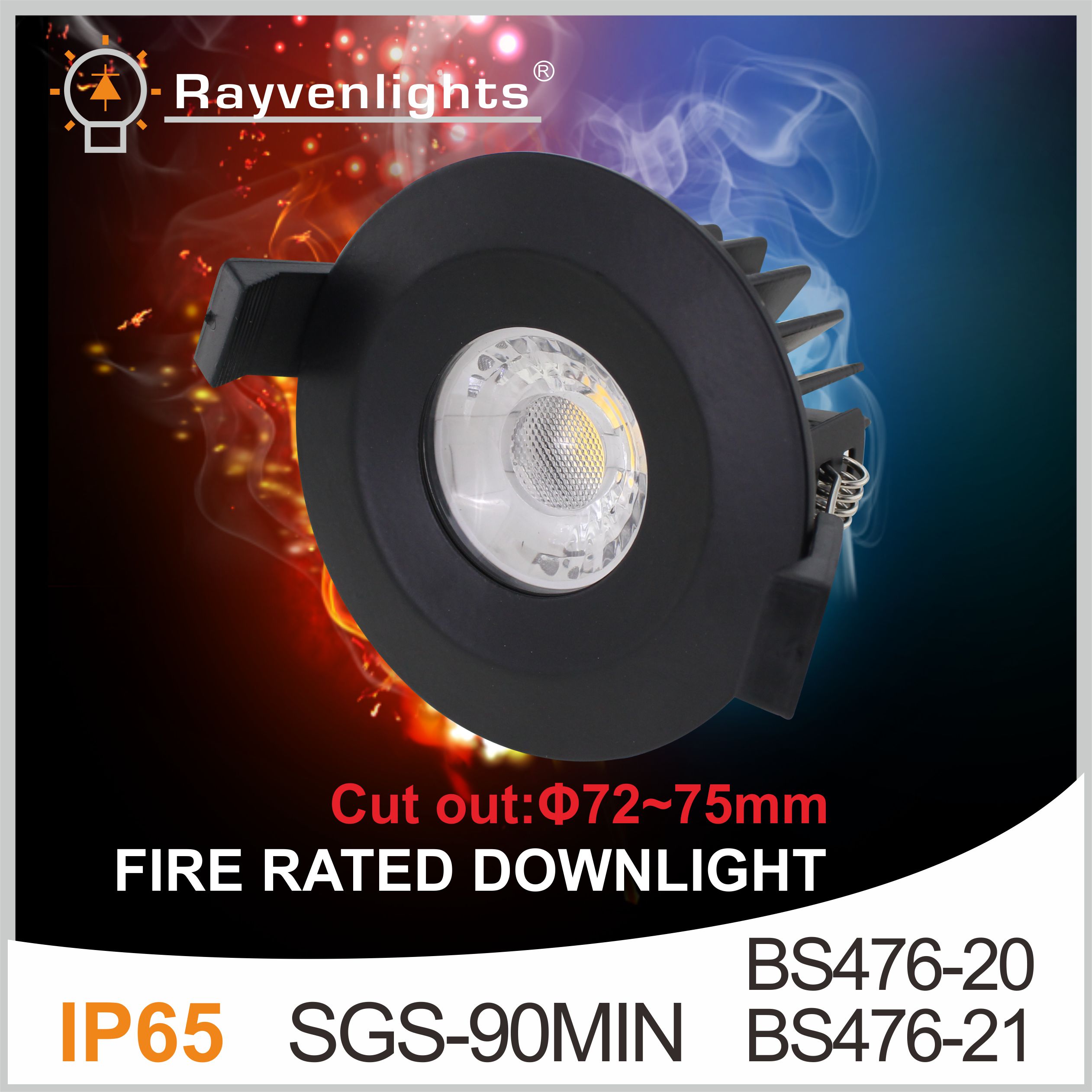 Fire Rated LED Downlight 8W