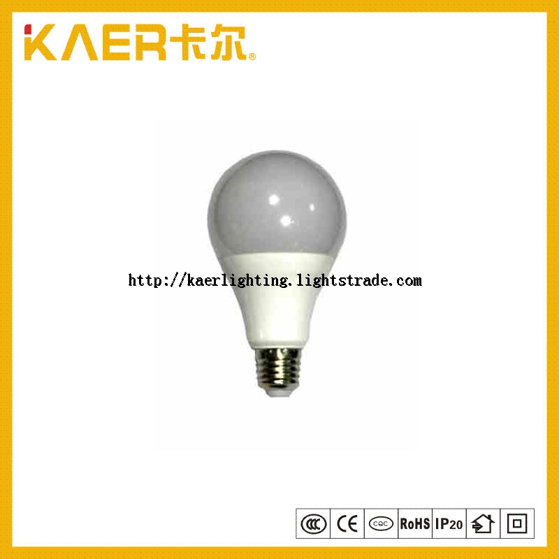 12W E27 Aluminum PBT Plastic LED Bulb