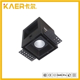 CREE square light without frame embedded 7W LED grille spot lights