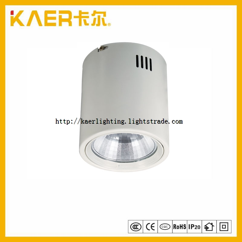 13W Lighting Round Style Surface Mounted COB LED Down Light
