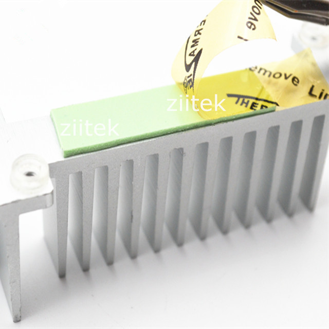 2.0W LED street light applicated silicone thermal gap filler pad