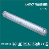IP65 waterproof lighting fixture t8 fluoresent enclosure