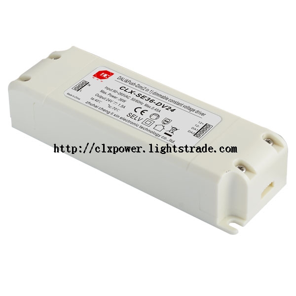 CLX 24v 36w LED Power Supply Driver DALI Dimmable for LED Strip Light